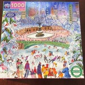EeBoo New York city skaters 1000 pieces puzzle